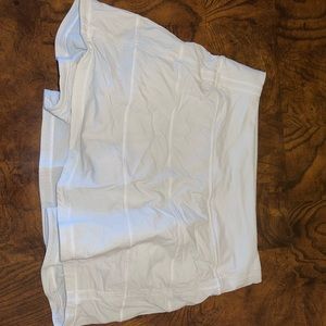 White Lululemon skirt